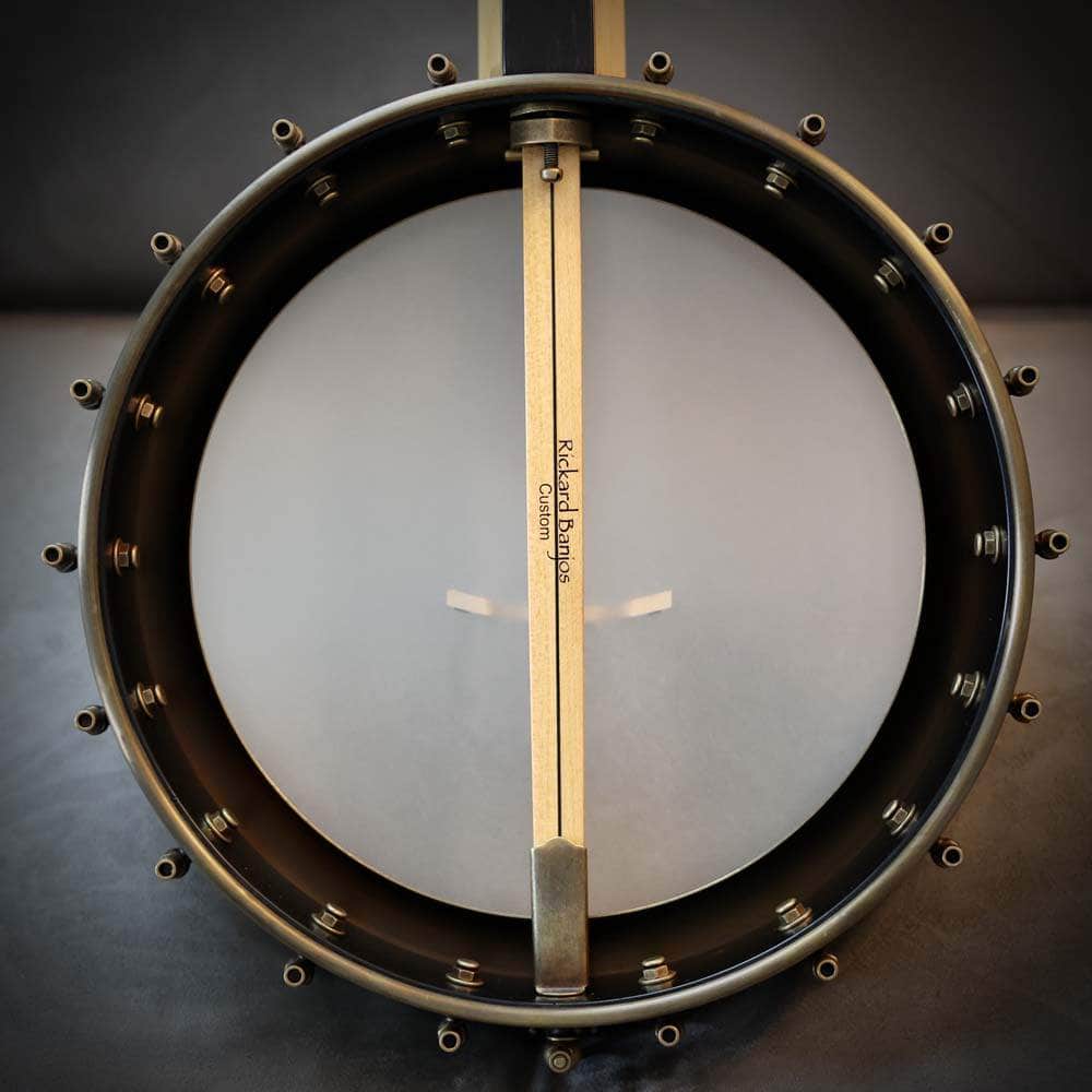 Rickard 12" Custom Spunover Rim Banjo Rickard 5 String Banjos