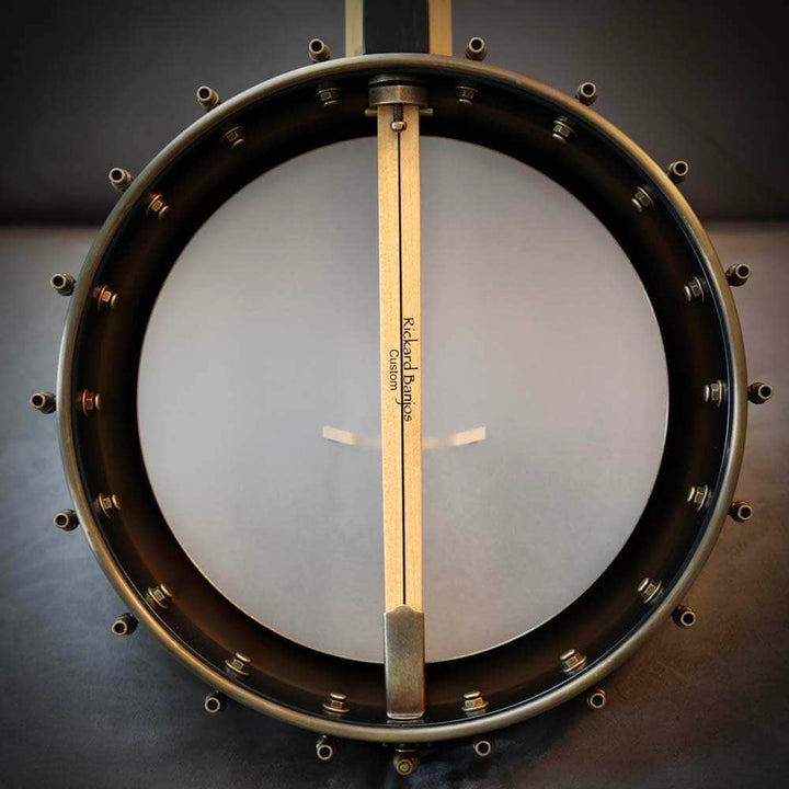 Rickard 12" Custom Spunover Rim Banjo Rickard 5 String Banjos