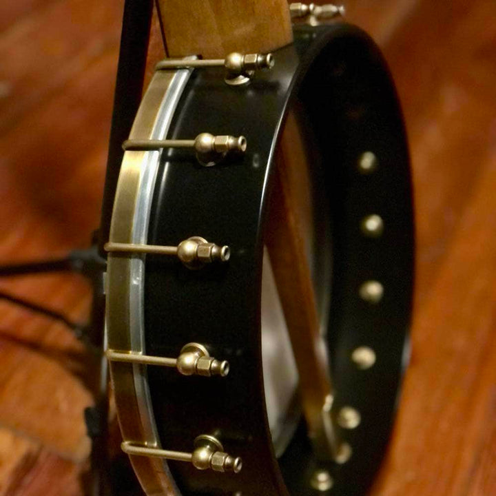 Rickard Maple Ridge 12" Banjo with Antiqued Brass Hardware Rickard 5 String Banjos