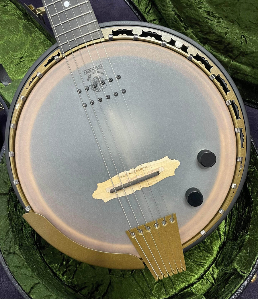 Used Deering Phoenix Acoustic/Electric 6-String Banjo Deering 6 String Banjos