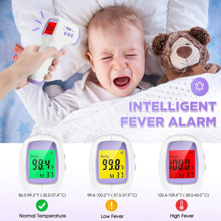 No Touch Infrared Forehead Thermometer Banjo Studio Personal Health