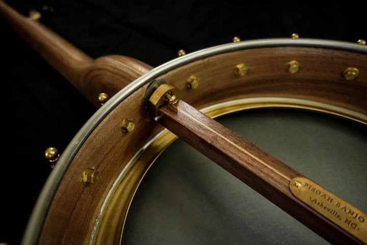 Pisgah Walnut Rambler Dobson 5-String Banjo with 12" Pot - Short Scale Pisgah 5 String Banjos