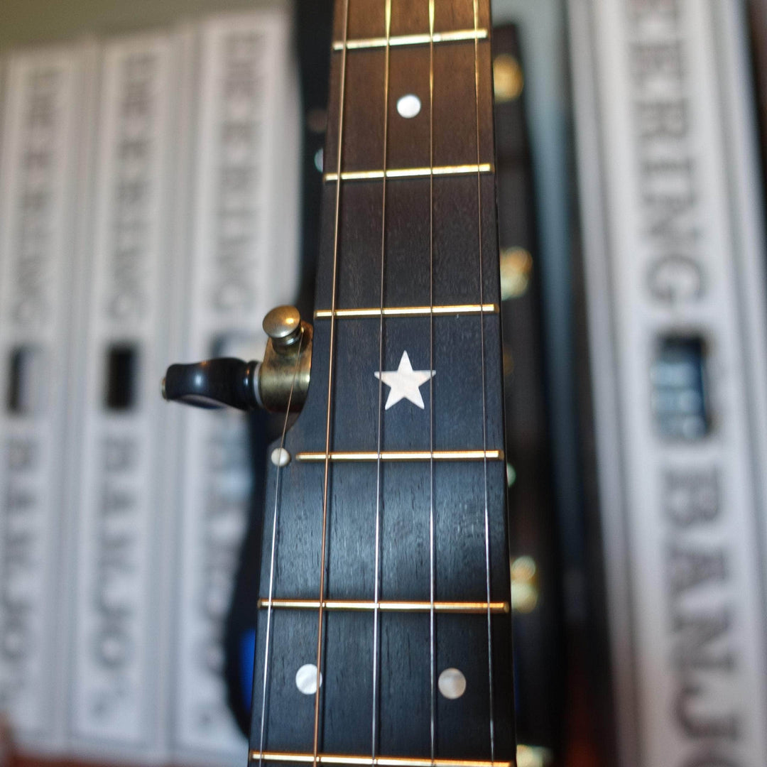 Rickard 11" Antiqued Brass Spunover Banjo with Dobson Tone Ring Banjo Studio