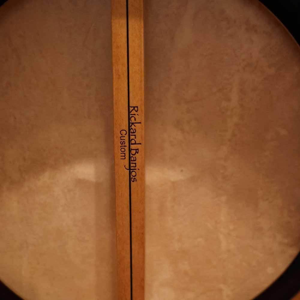 Rickard Custom Spunover Rim Banjo with Skin Head Rickard 5 String Banjos