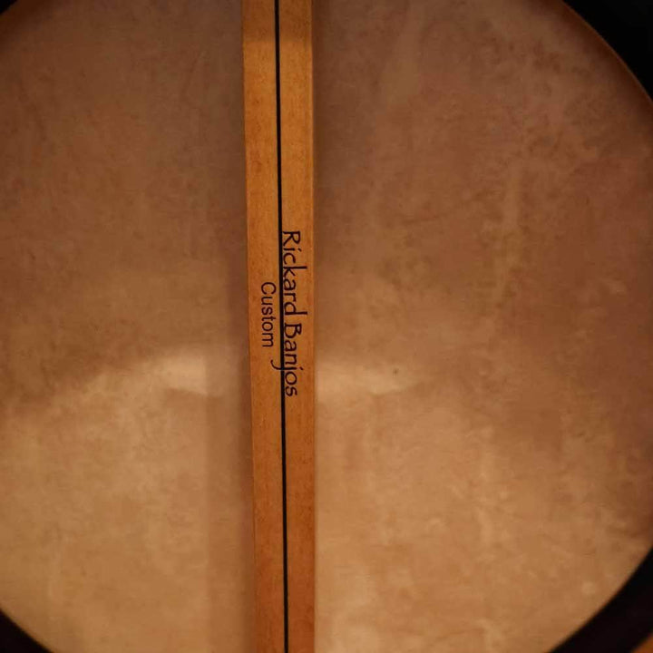 Rickard Custom Spunover Rim Banjo with Skin Head Rickard 5 String Banjos