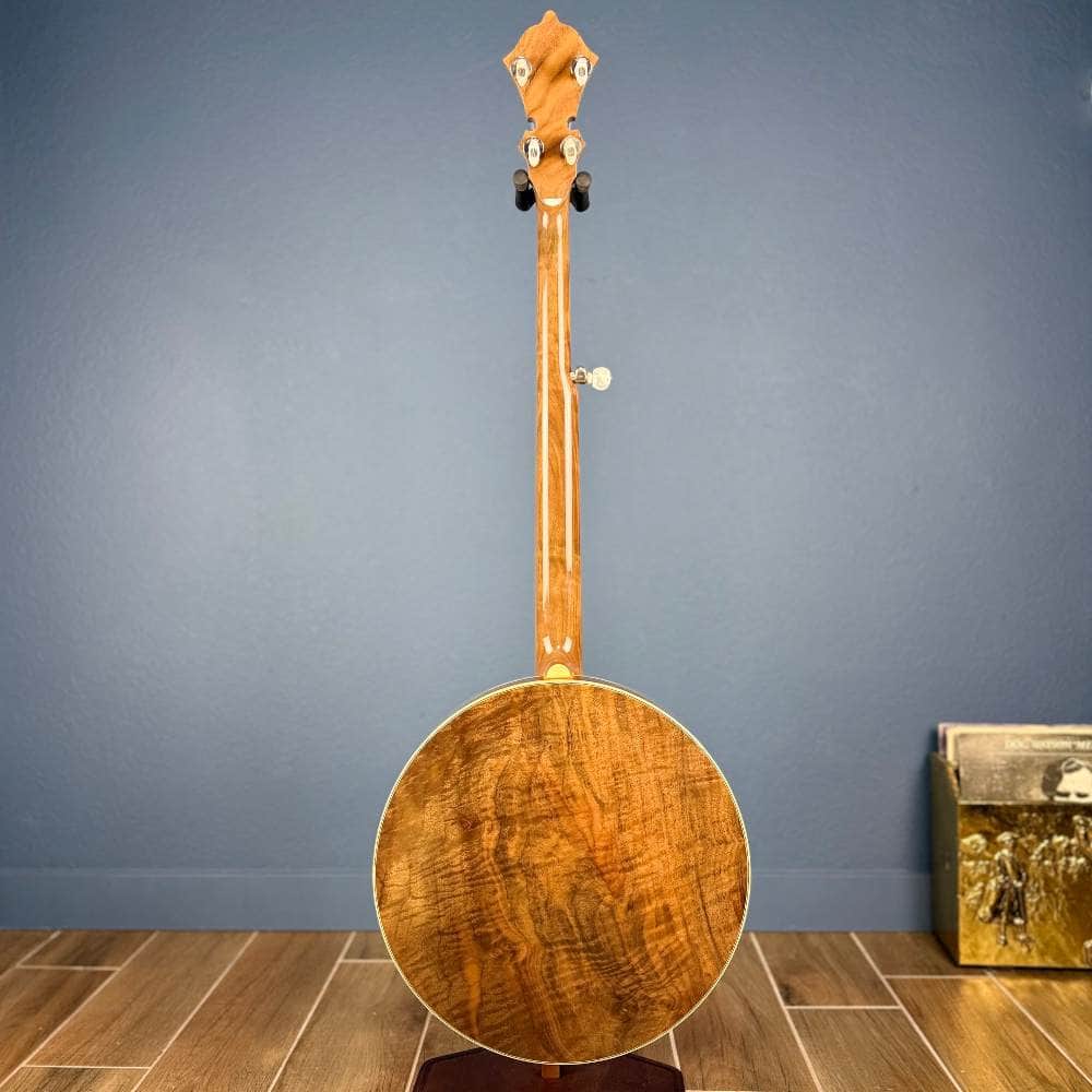 2008 Stelling Bellflower 5-String Banjo Walnut, Used Stelling 5 String Banjos
