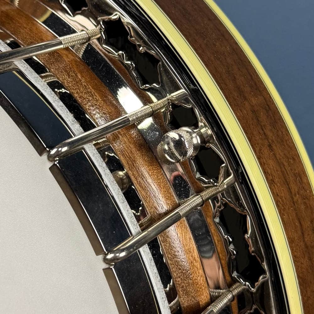 2008 Stelling Bellflower 5-String Banjo Walnut, Used Stelling 5 String Banjos