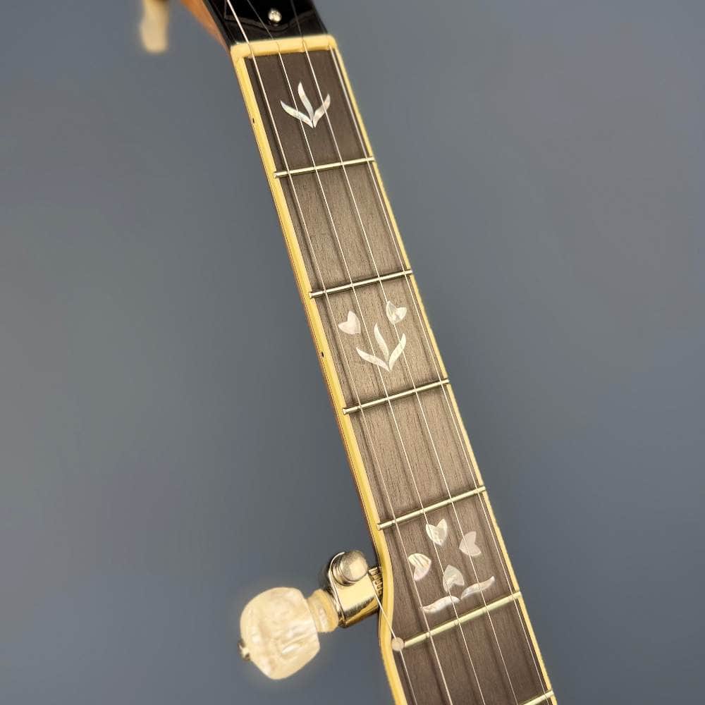 2008 Stelling Bellflower 5-String Banjo Walnut, Used Stelling 5 String Banjos