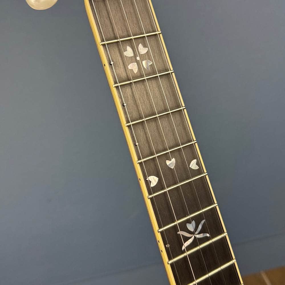 2008 Stelling Bellflower 5-String Banjo Walnut, Used Stelling 5 String Banjos