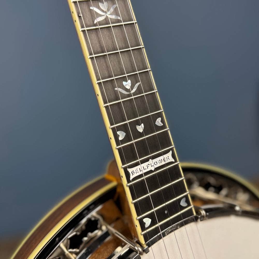 2008 Stelling Bellflower 5-String Banjo Walnut, Used Stelling 5 String Banjos