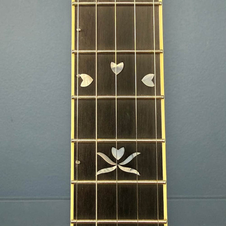 2008 Stelling Bellflower 5-String Banjo Walnut, Used Stelling 5 String Banjos