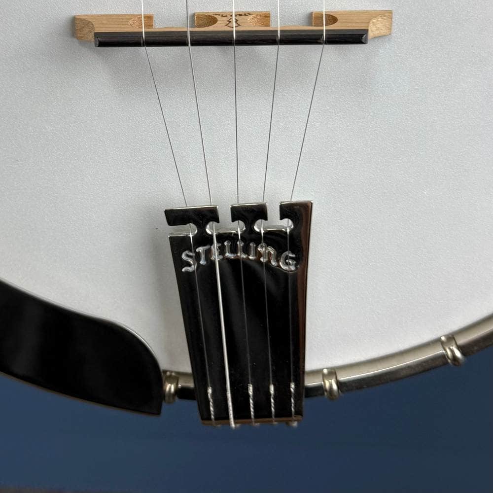 2008 Stelling Bellflower 5-String Banjo Walnut, Used Stelling 5 String Banjos