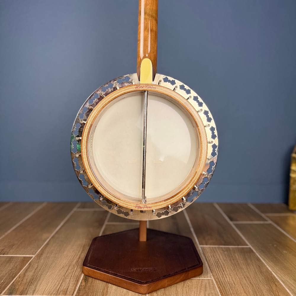 2008 Stelling Bellflower 5-String Banjo Walnut, Used Stelling 5 String Banjos