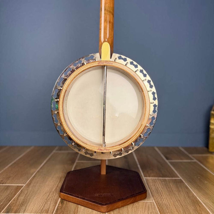 2008 Stelling Bellflower 5-String Banjo Walnut, Used Stelling 5 String Banjos