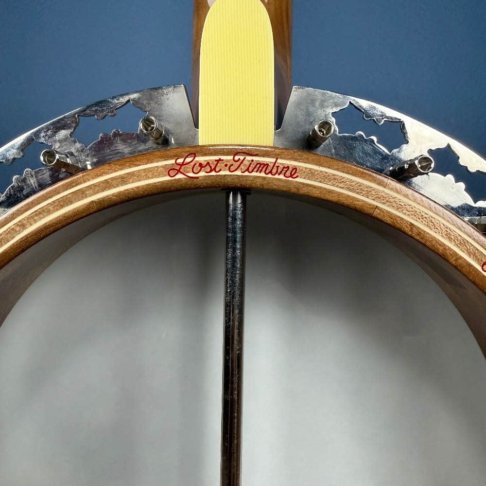 2008 Stelling Bellflower 5-String Banjo Walnut, Used Stelling 5 String Banjos