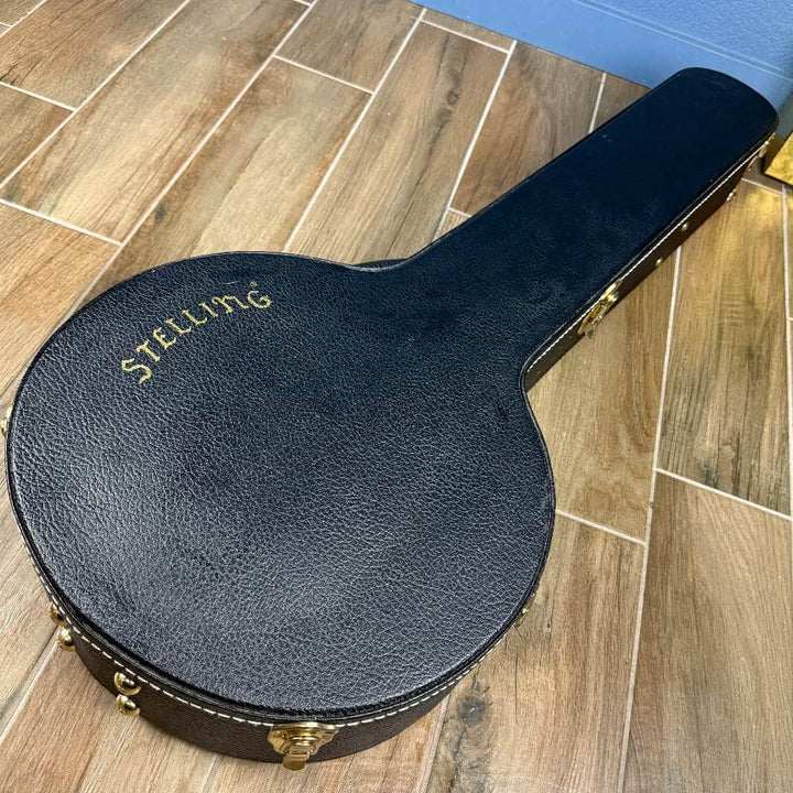 2008 Stelling Bellflower 5-String Banjo Walnut, Used Stelling 5 String Banjos
