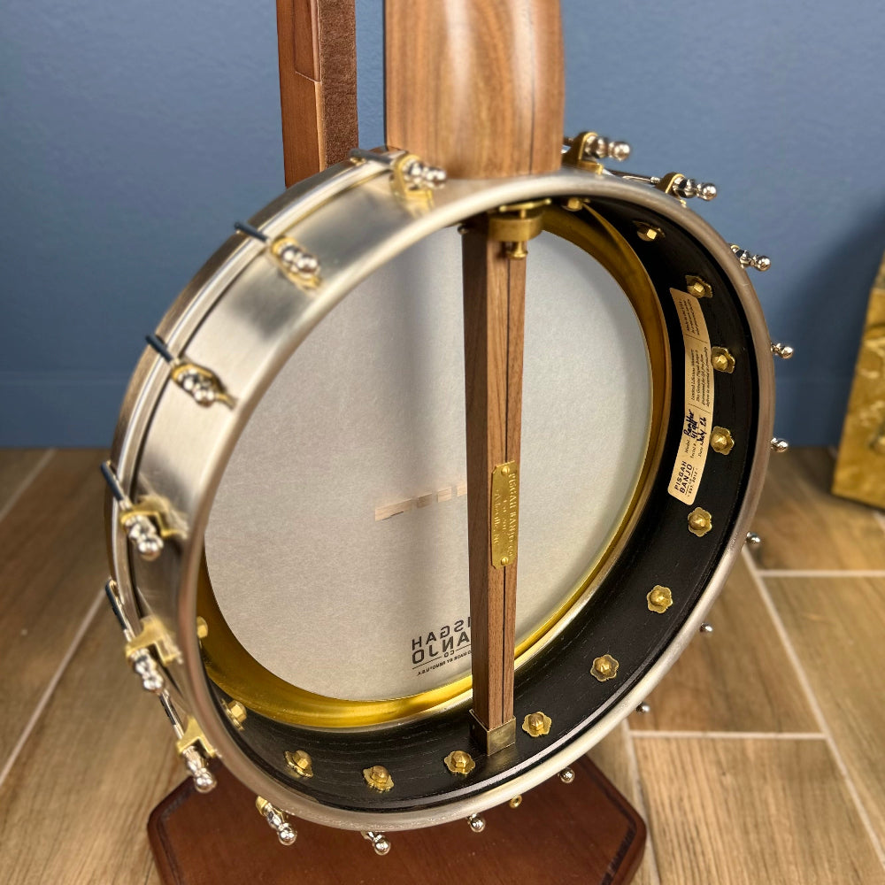 Pisgah Walnut Rambler Dobson 5-String Banjo with 12"