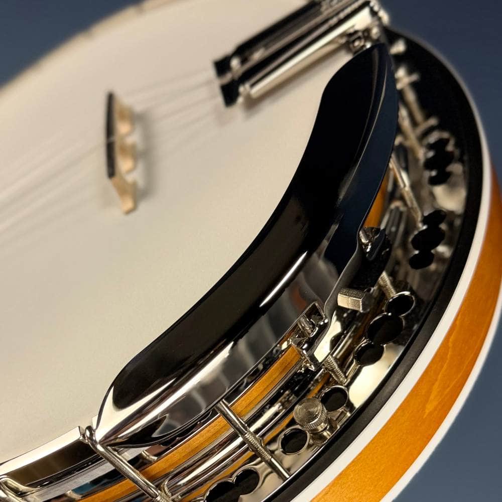Custom Deering Sierra Maple 5-String Banjo - Linseed Oil Finish, Radius Fingerboard and Honey Amber Stain