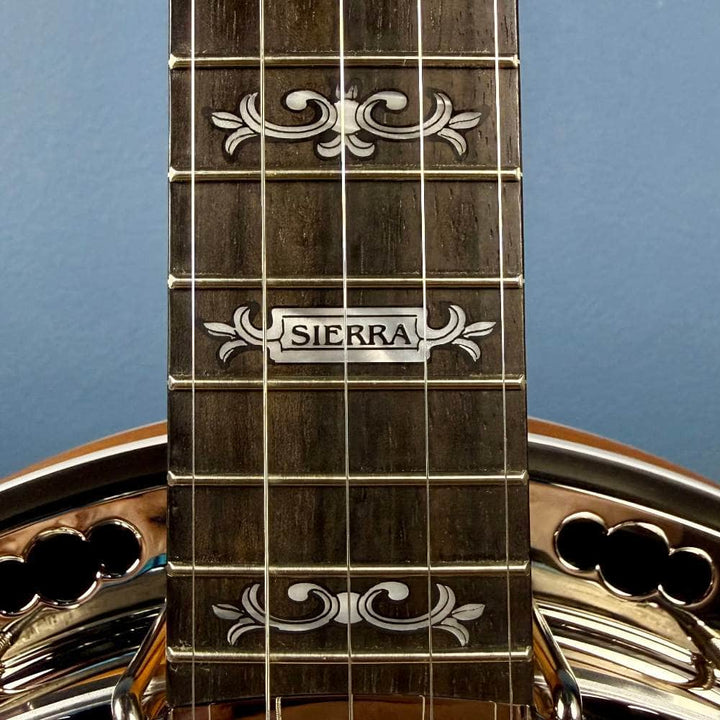 Custom Deering Sierra Maple 5-String Banjo - Linseed Oil Finish, Radius Fingerboard and Honey Amber Stain