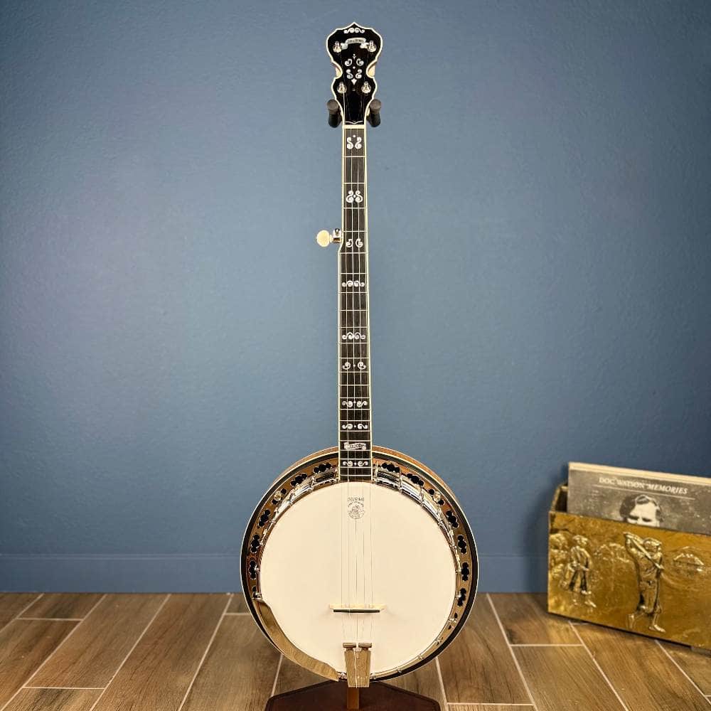 Custom Deering Calico Radius Fretboard 5-String Banjo