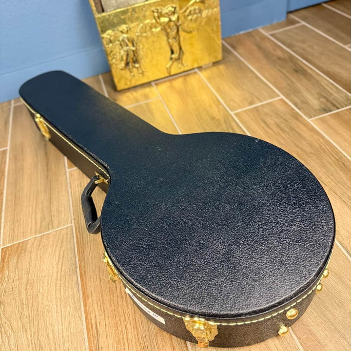 Ome Wicklow 11" 19-Fret Tenor Curly Maple Openback Banjo with Vintage Tone Ring