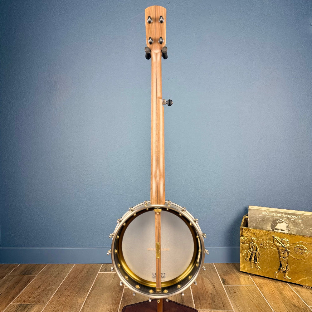 Pisgah Walnut Rambler Dobson 5-String Banjo with 12"
