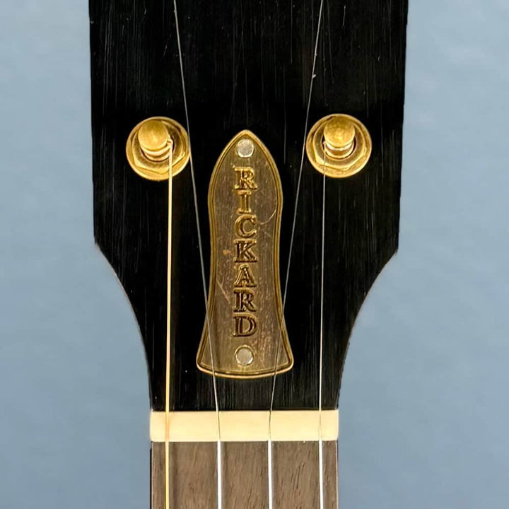 Rickard Dobson 12" Banjo with Antiqued Brass Hardware