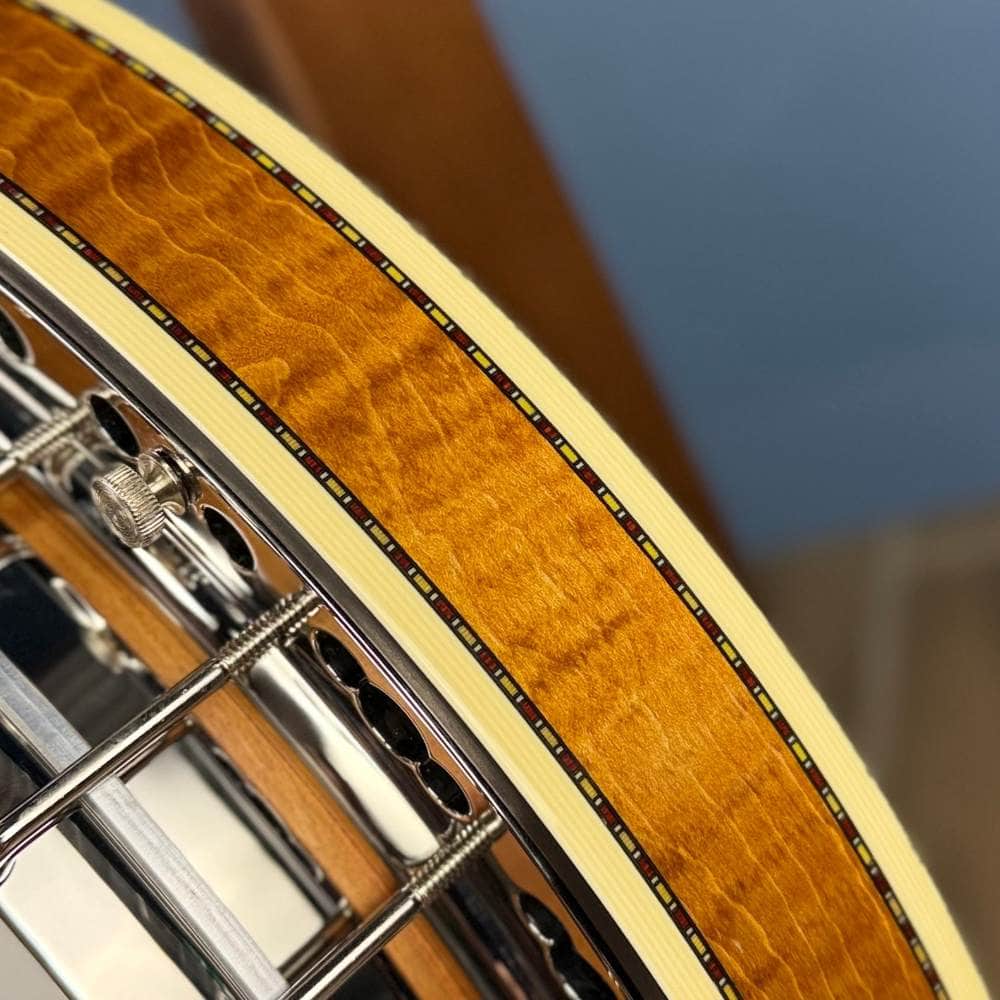 Custom Deering Calico Radius Fretboard 5-String Banjo