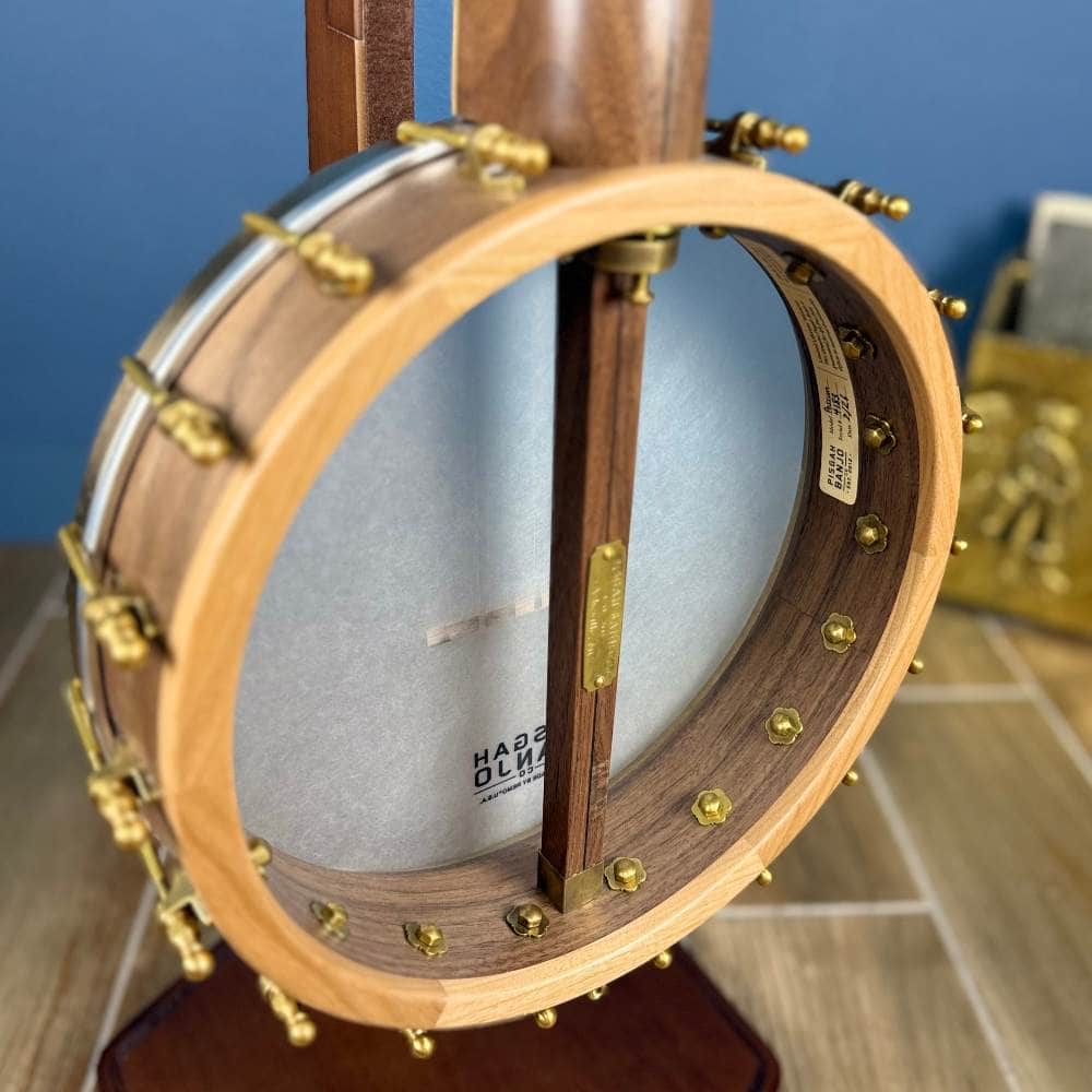 Pisgah Possum 11" 5-String Banjo with Persimmon Tone Ring Walnut Rim and Neck, Persimmon Fretboard
