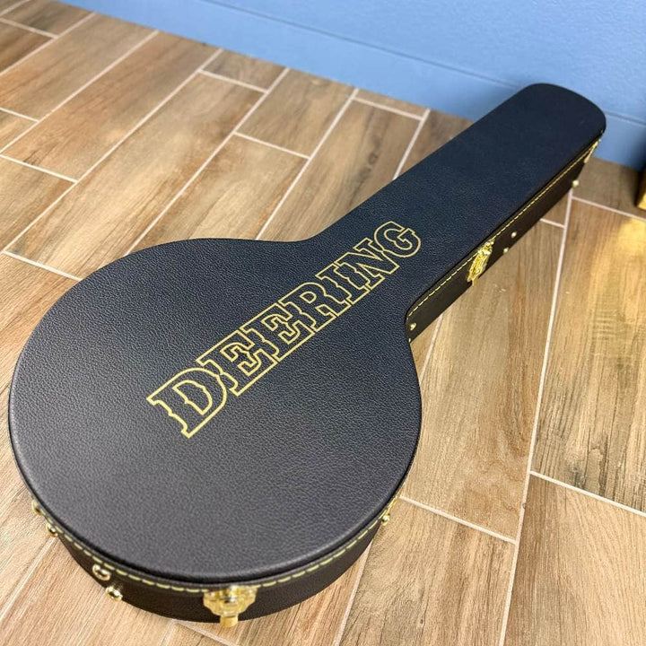 Custom Deering Sierra Maple 5-String Banjo - Linseed Oil Finish, Radius Fingerboard and Honey Amber Stain