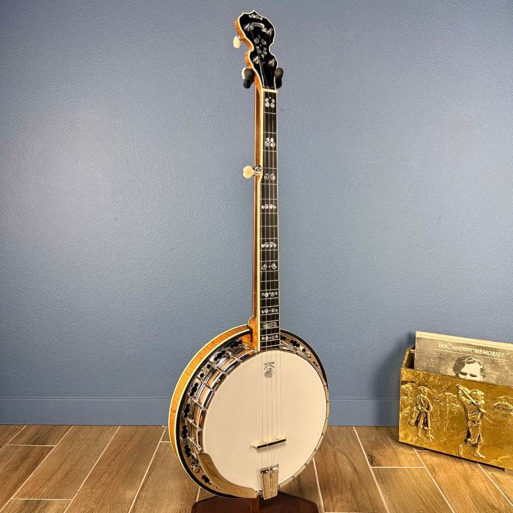 Custom Deering Calico Radius Fretboard 5-String Banjo
