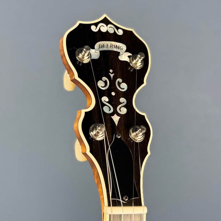 Custom Deering Calico Radius Fretboard 5-String Banjo