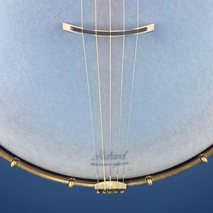 Custom Rickard Dobson 12" Banjo Walnut with Purfling Band