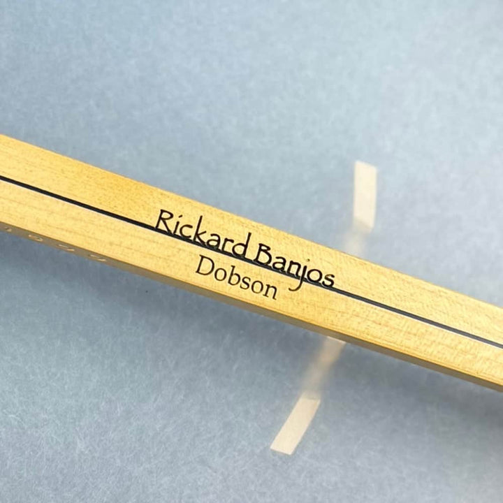 Rickard Dobson 12" Banjo with Antiqued Brass Hardware