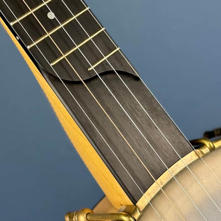Rickard Dobson 12" Banjo with Antiqued Brass Hardware