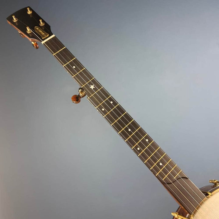 Custom Rickard Dobson 12" Banjo Walnut with Purfling Band