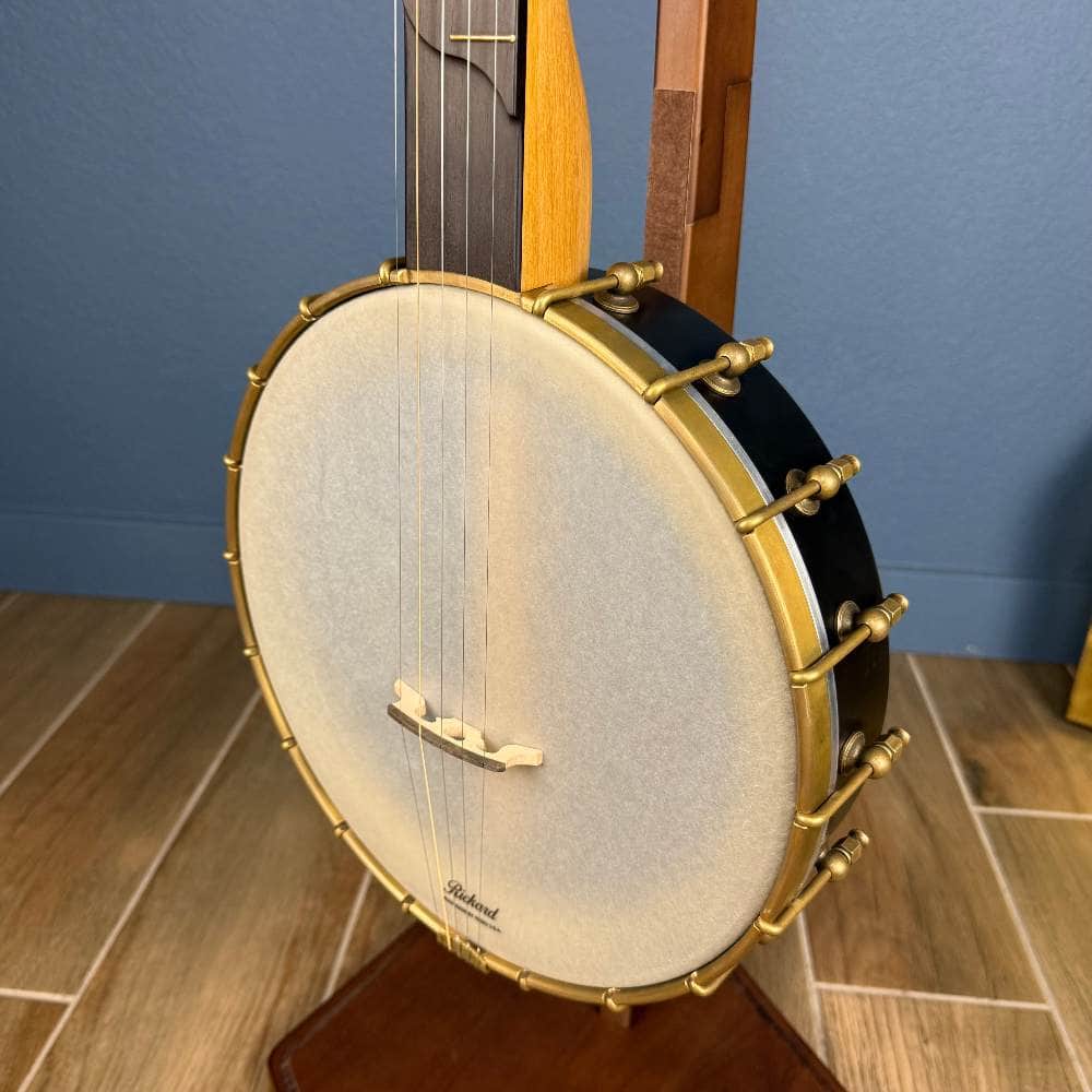 Rickard Maple Ridge 11" Banjo with Antiqued Brass Hardware #1848 Demo