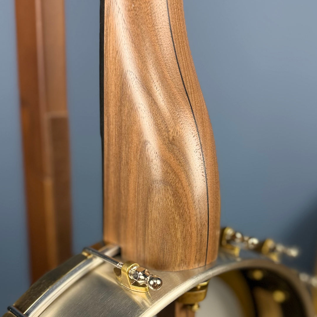 Pisgah Walnut Rambler Dobson 5-String Banjo with 12"
