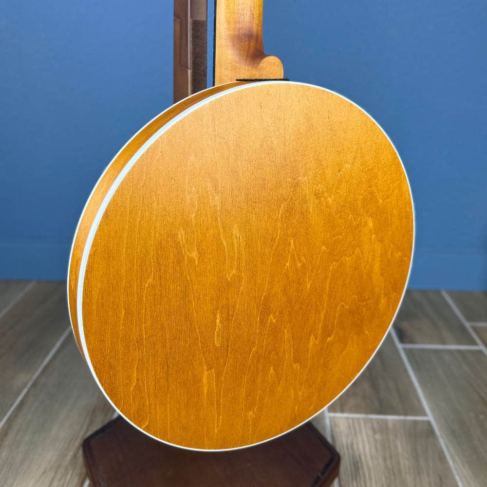 Custom Deering Sierra Maple 5-String Banjo - Linseed Oil Finish, Radius Fingerboard and Honey Amber Stain