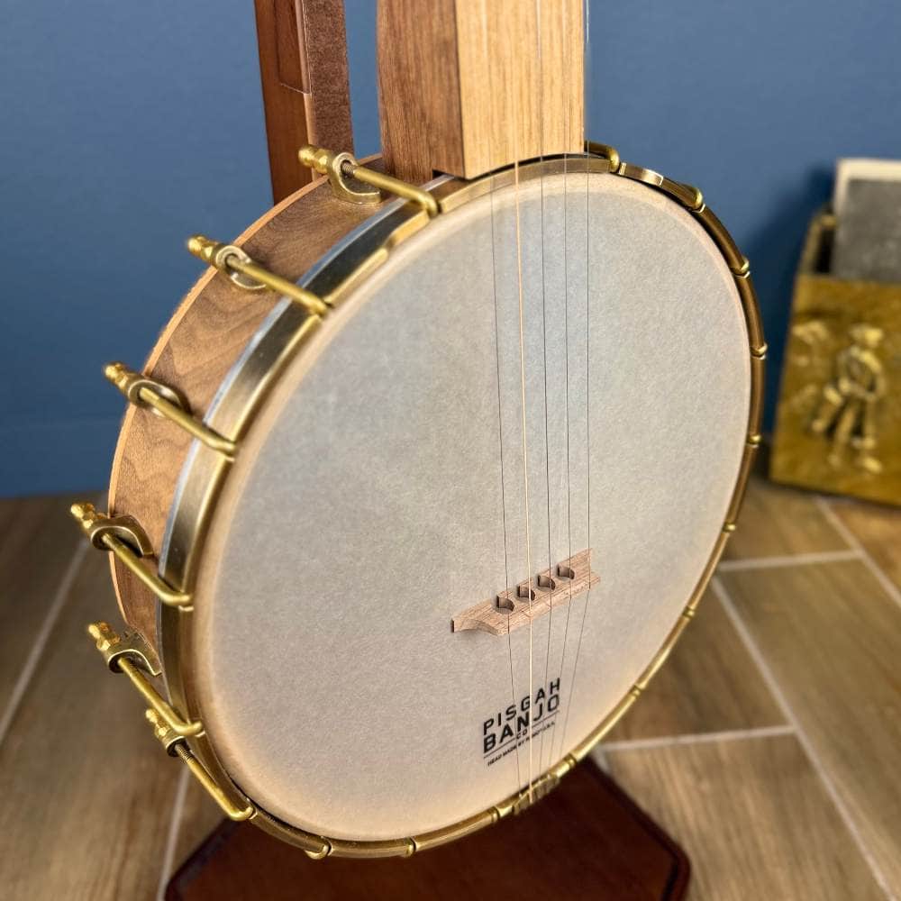 Pisgah Possum 11" 5-String Banjo with Persimmon Tone Ring Walnut Rim and Neck, Persimmon Fretboard
