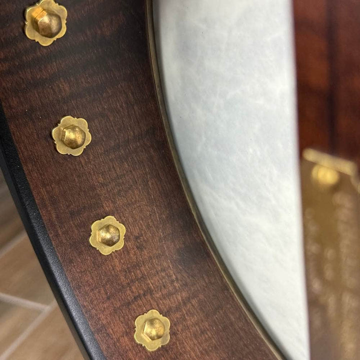 Custom Pisgah 12" Wonder 5 String Banjo with Maple armrest Pisgah 5 String Banjos