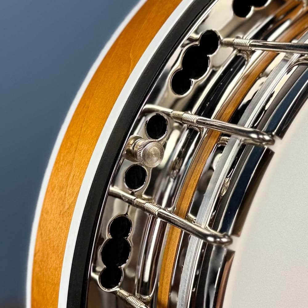 Custom Deering Sierra Maple 5-String Banjo - Linseed Oil Finish, Radius Fingerboard and Honey Amber Stain