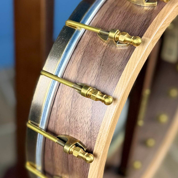Pisgah Dobson 11" 5-String Banjo with Walnut Rim and Neck, Persimmon Fretboard