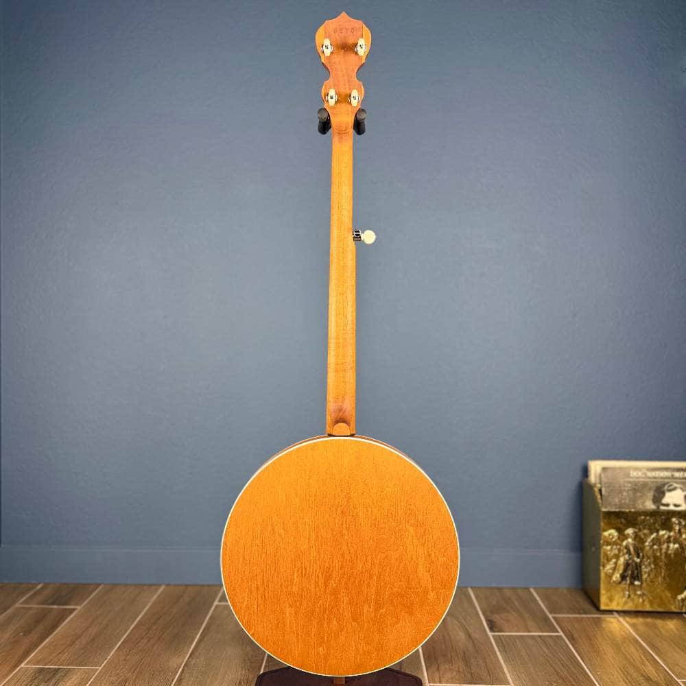 Custom Deering Sierra Maple 5-String Banjo - Linseed Oil Finish, Radius Fingerboard and Honey Amber Stain