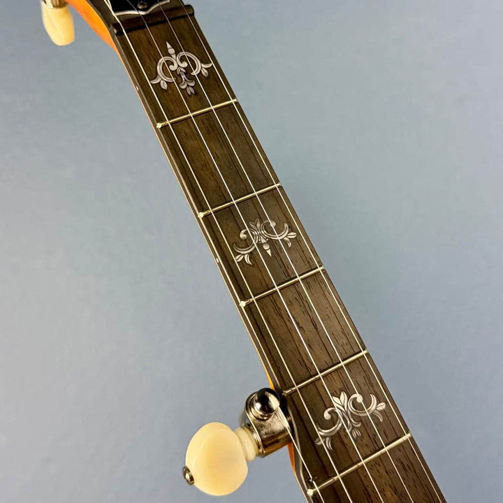 Custom Deering Sierra Maple 5-String Banjo - Linseed Oil Finish, Radius Fingerboard and Honey Amber Stain