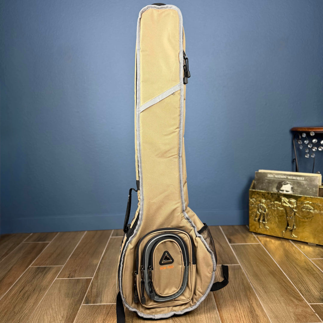 Boulder Alpine Deluxe Openback Banjo Gig Bag Saga Musical Instruments Banjo Cases