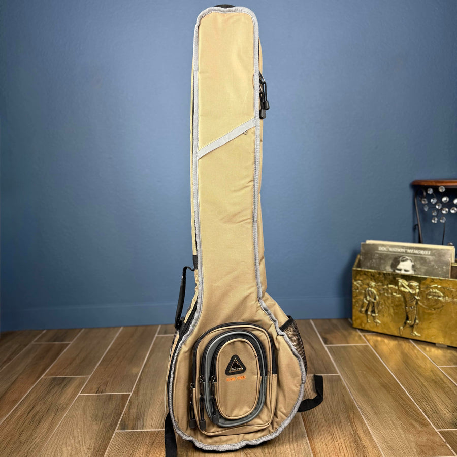 Boulder Alpine Deluxe Openback Banjo Gig Bag Saga Musical Instruments Banjo Cases