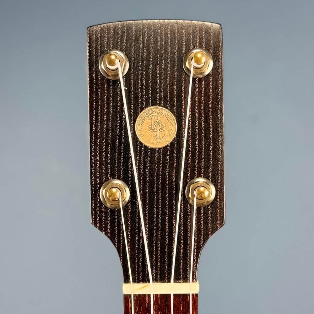Brooks Banjo 10L Fretless Nylon 12" Openback with Hardshell Case #523 Brooks 5 String Banjos