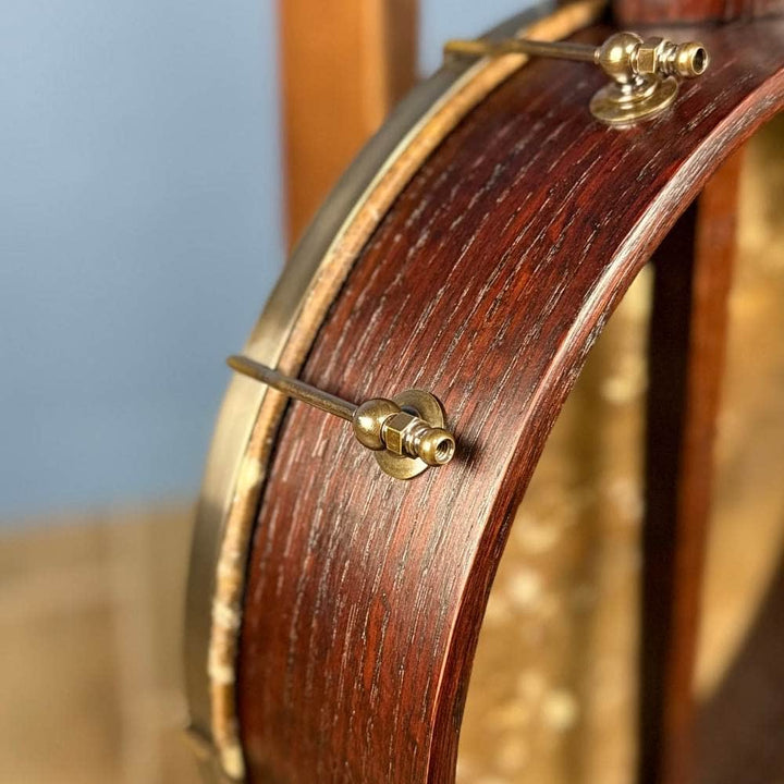 Brooks Banjo 10L Fretless Nylon 12" Openback with Hardshell Case #523 Brooks 5 String Banjos