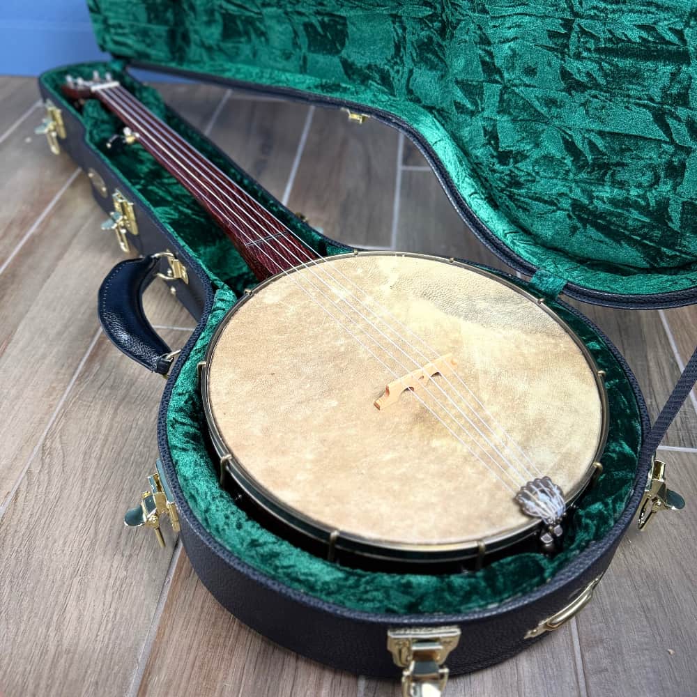 Brooks Banjo 10L Fretless Nylon 12" Openback with Hardshell Case Brooks 5 String Banjos